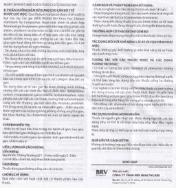 Thuốc Livermarin 70mg Brv điều trị rối loạn tiêu hoá, viêm gan cấp và mãn tính (3 vỉ x 10 viên)