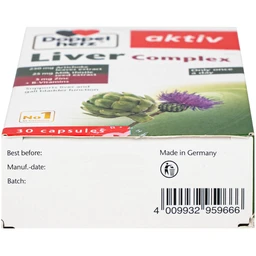 Viên uống hỗ trợ cải thiện chức năng gan Liver Complex Doppelherz (3 vỉ x 10 viên)
