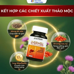 Viên uống giúp giải độc gan, tăng cường chức năng gan, bảo vệ gan Liverwell Nutrimed (60 viên) 3