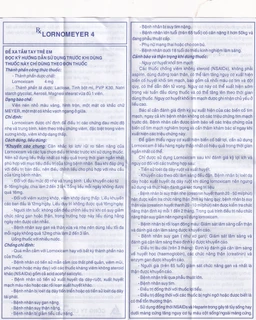 Thuốc Lornomeyer 4 Meyer giảm đau, kháng viêm xương khớp (3 vỉ x 10 viên)