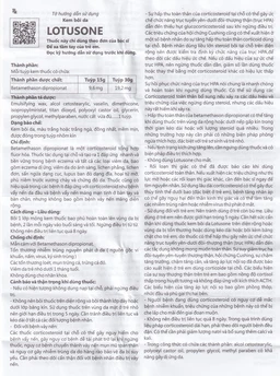 Kem bôi da Lotusone Medipharco điều trị eczema dị ứng, viêm da (15g)