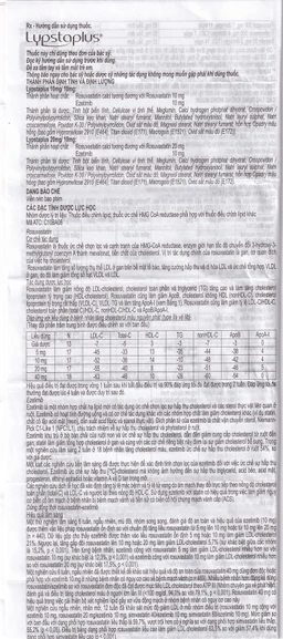 Viên nén Lypstaplus 10/10mg Abbott điều trị tăng cholesterol máu nguyên phát (3 vỉ x 10 viên)