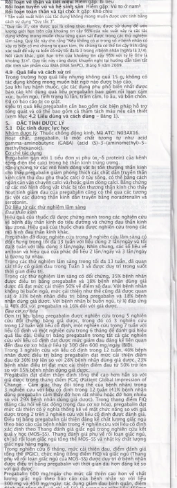 Viên nang cứng Lyrica 75mg Viatris điều trị đau thần kinh, động kinh cục bộ (4 vỉ x 14 viên) 