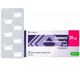 Thuốc Emanera 20mg KRKA điều trị trào ngược dạ dày thực quản (4 vỉ x 7 viên) 1