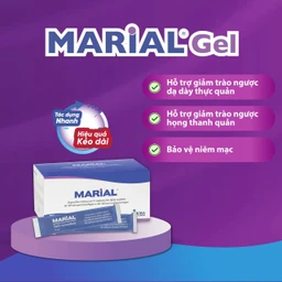 Marial Gel (20 gói x 15ml) chống trào ngược dạ dày thực quản, ợ chua, khó tiêu, bảo vệ và tái tạo phục hồi niêm mạc họng 2