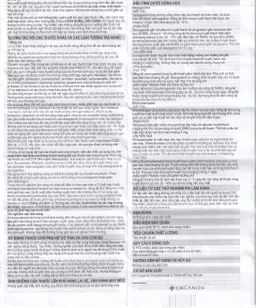 Thuốc tránh thai Marvelon Organon (3 vỉ x 21 viên)