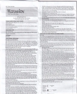 Thuốc tránh thai Marvelon Organon (21 viên)