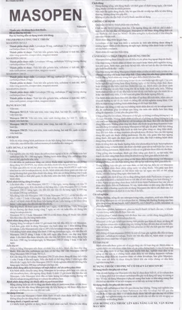 Thuốc Masopen 250/25 Hasan điều trị triệu chứng bệnh parkinson (3 vỉ x 10 viên)