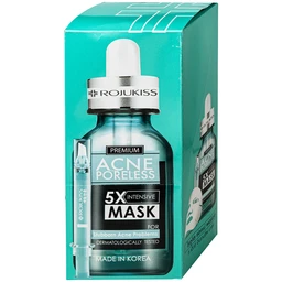 Mặt nạ Rojukiss Acne Poreless 5X giúp se khít lỗ chân lông, ngừa mụn cho da dầu (Hộp 12 miếng) 2