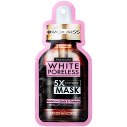 Mặt nạ Rojukiss White Poreless 5X giúp dưỡng sáng da, se khít lỗ chân lông (Hộp 12 miếng) 4