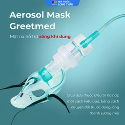 Mặt nạ xông khí dung Greetmed nebulizer mask size M 2