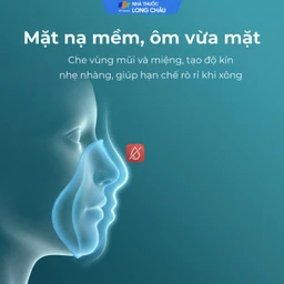 Mặt nạ xông khí dung Greetmed nebulizer mask size M 3