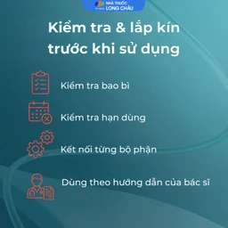 Mặt nạ xông khí dung Greetmed nebulizer mask size M 5