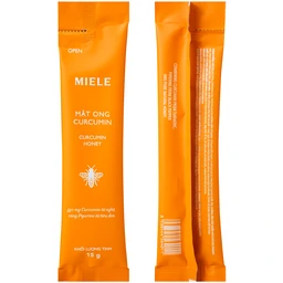 Mật ong Curcumin Miele (6 gói x 15g) 4