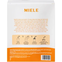 Mật ong Curcumin Miele (6 gói x 15g) 3