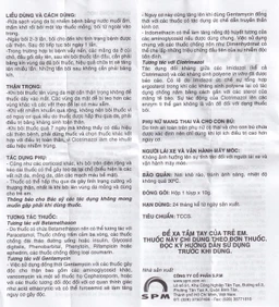 Kem bôi da Maxgel SPM điều trị viêm da, viêm trầy, hăm, nấm da (10g)