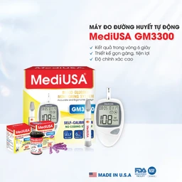 Máy đo đường huyết MediUsa GM3300 hỗ trợ theo dõi, kiểm soát lượng đường trong máu 3