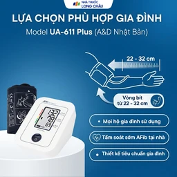 Máy đo huyết áp bắp tay AND UA-611 Plus Afib hỗ trợ đo huyết áp, cảnh báo đột quỵ 4