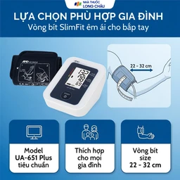 Máy đo huyết áp bắp tay AND UA-651 Plus Afib hỗ trợ đo huyết áp, cảnh báo đột quỵ 4