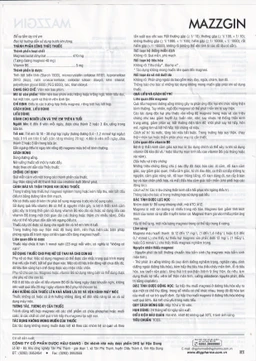 Thuốc Mazzgin DHG Pharma điều trị các trường hợp thiếu magnesi riêng biệt hay kết hợp (10 vỉ x 10 viên)