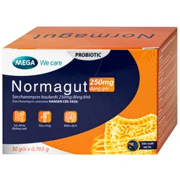 Men vi sinh hỗ trợ bảo vệ đường ruột khỏe mạnh Normagut sachet Mega (30 gói) 2