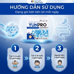 Men vi sinh bổ sung lợi khuẩn đường ruột Yunpro (60 gói x 2g) 5