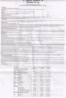 Thuốc Menida 20mg Merap điều trị viêm mũi dị ứng (2 vỉ x 10 viên)