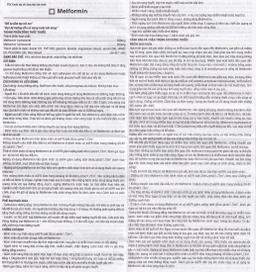 Thuốc Metformin 500mg TV Pharm điều trị đái tháo đường (10 vỉ x 10 viên)