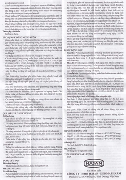 Viên nén MesHanon 60mg Hasan điều trị nhược cơ, tắt ruột do liệt ruột và bí tiểu sau phẫu thuật (3 vỉ x 10 viên)