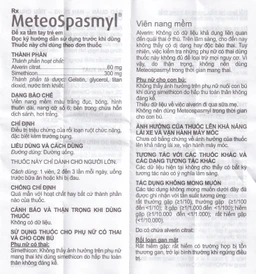 Thuốc Meteospasmyl Mayoly Spindler điều trị các rối loạn đường ruột (2 vỉ x 10 viên)