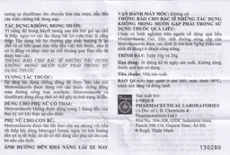 Gel bôi nha khoa Metrogyl Denta Unique Pharma điều trị các bệnh nha chu mãn tính (10g)