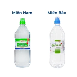 Nước muối Vĩnh Phúc Smiles 1100ml natri clorid 0.9 giúp làm sạch răng, khử mùi hôi miệng 2