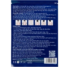 Miếng dán giảm đau An Thống Mdtyy giúp giảm đau cổ, đau mỏi vai gáy, đau lưng (20 túi x 5 miếng) 6