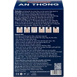 Miếng dán giảm đau An Thống Mdtyy giúp giảm đau cổ, đau mỏi vai gáy, đau lưng (20 túi x 5 miếng) 3