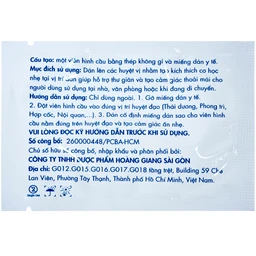 Miếng dán huyệt đạo ango Mdtyy chống say tàu xe (5 túi x 2 miếng) 