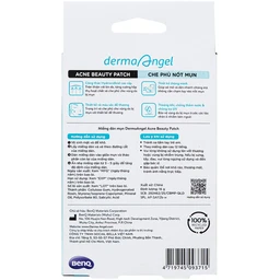 Miếng Dán Mụn Derma Angel Acne Beauty Patch Hologram 12+3 Miếng 5