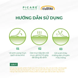 Miếng dán mụn Elaband Hydrodot Teatree (23 miếng) hút dịch mụn, giảm sưng viêm 5