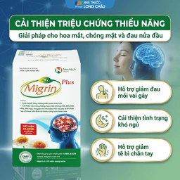 Viên hỗ trợ hoạt huyết Migrin Plus CVI (6 vỉ x 10 viên) 4