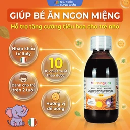 Siro hỗ trợ tăng cường tiêu hóa giúp ăn ngon miệng MorningKids Good Appetite (150ml) 2