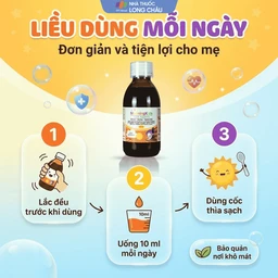 Siro hỗ trợ tăng cường tiêu hóa giúp ăn ngon miệng MorningKids Good Appetite (150ml) 5