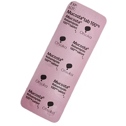 Viên nén Mucosta tablets 100mg Otsuka điều trị loét dạ dày (10 vỉ x 10 viên)