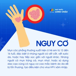 Mụn cóc phẳng 4