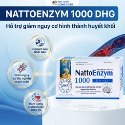 Viên hỗ trợ giảm nguy cơ huyết khối NattoEnzym 1000 DHG (2 vỉ x 10 viên) 2