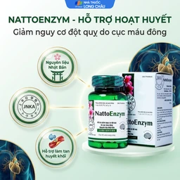 Viên hỗ trợ hoạt huyết NattoEnzym DHG (90 viên) 4