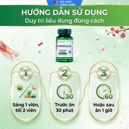 Viên hỗ trợ hoạt huyết NattoEnzym DHG (90 viên) 5