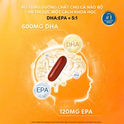 Viên nhai hỗ trợ bổ não Kids Smart Bursts DHA 300mg Nature's Way (50 viên)