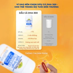 Viên nhai hỗ trợ bổ não Kids Smart Bursts DHA 300mg Nature's Way (50 viên) 10