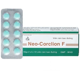 Viên nén Neo-Corclion F TV.Pharm giảm ho gió, ho khan (2 vỉ x 10 viên)