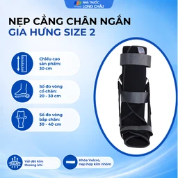 Nẹp cẳng chân ngắn size 2 Gia Hưng 3