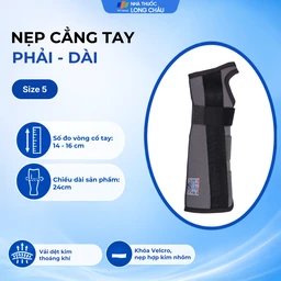 Nẹp cẳng tay phải - dài size 5 Gia Hưng 3